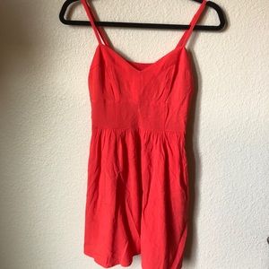 Red/Coral Mini Express Dress